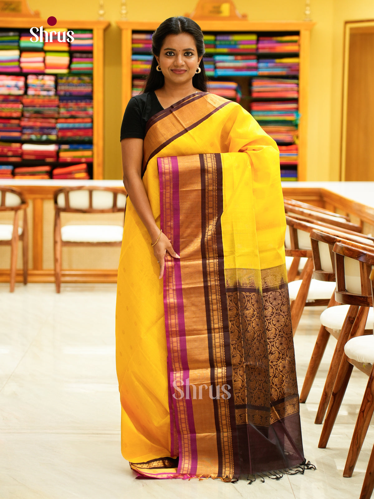 Silk Cotton Saree - EH28035