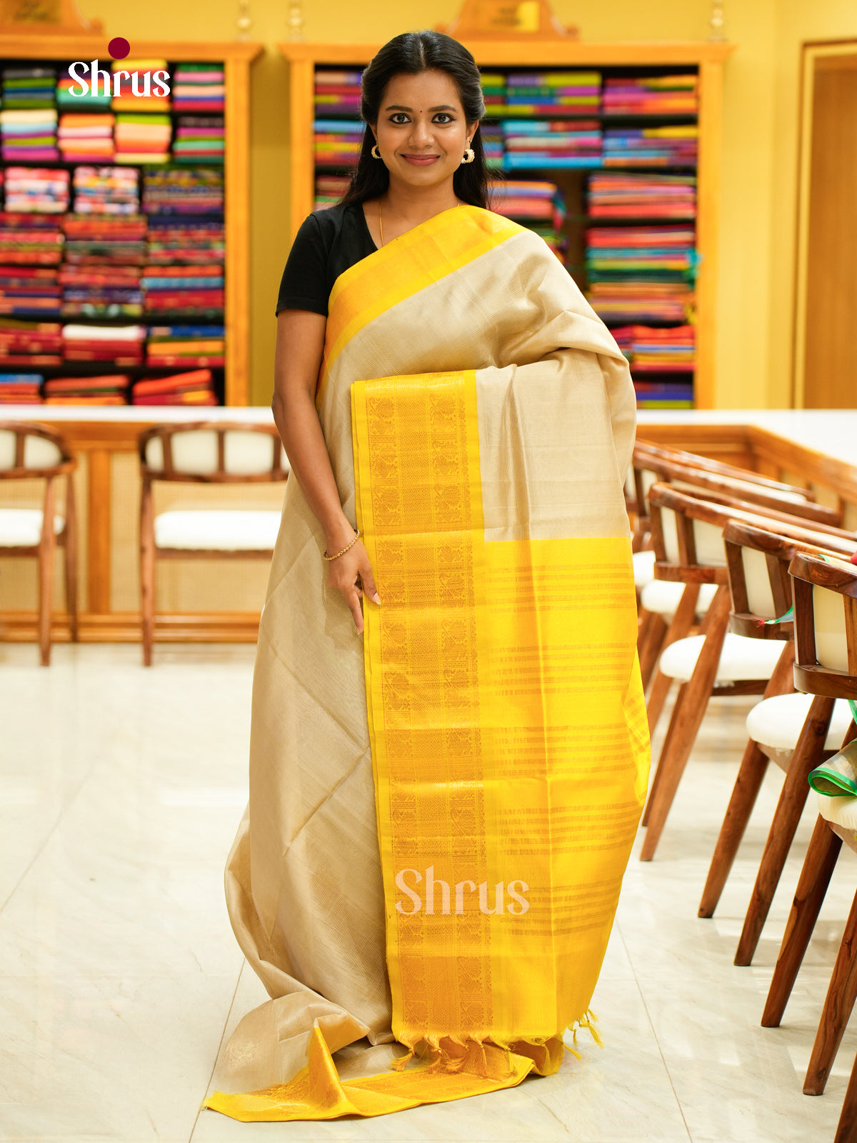 Silk Cotton Saree - EH28037