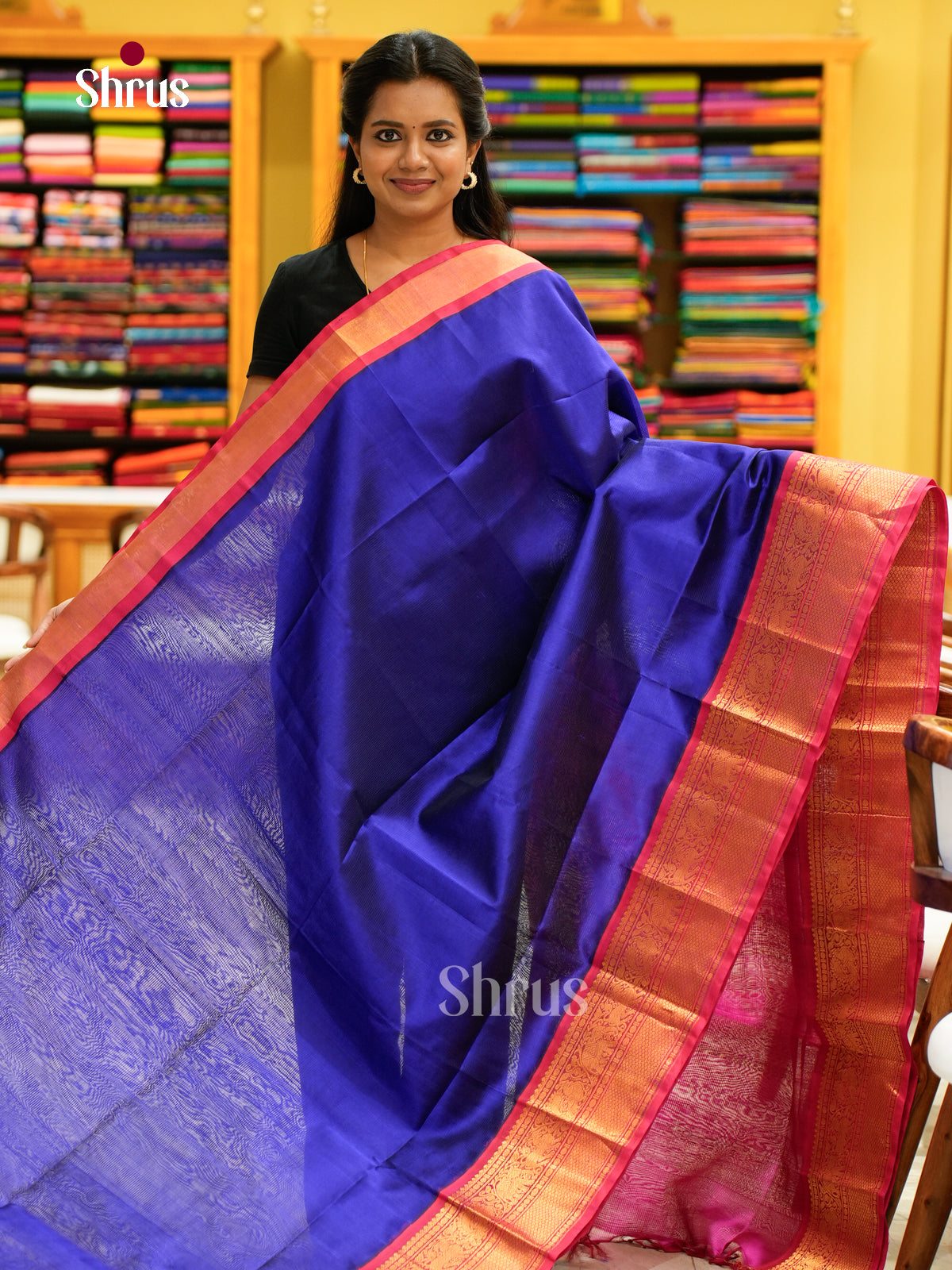 Silk Cotton Saree - EH28039