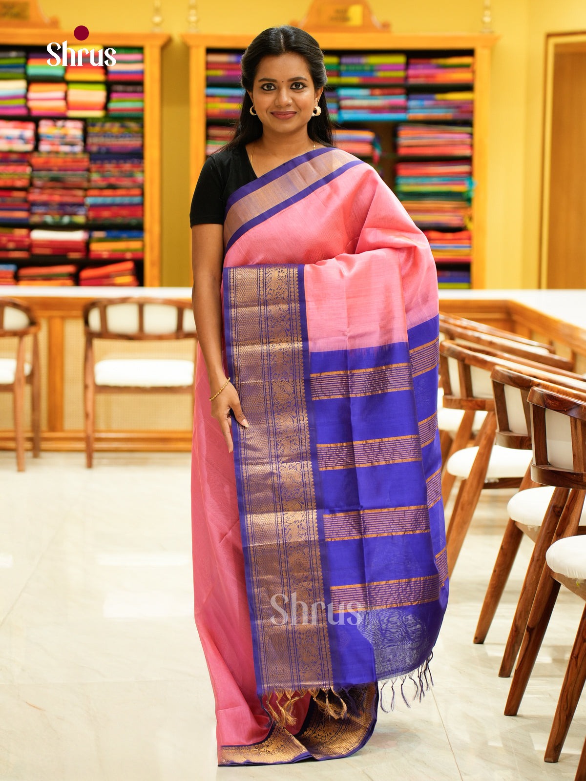 Silk Cotton Saree - EH28040