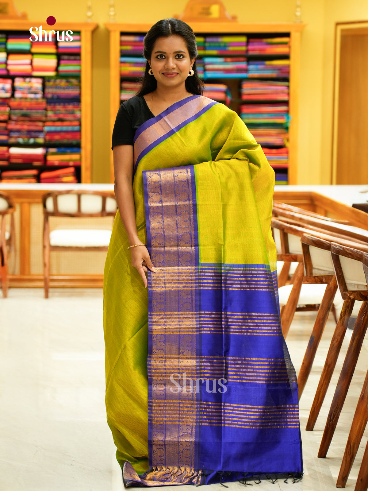 Silk Cotton Saree - EH28043