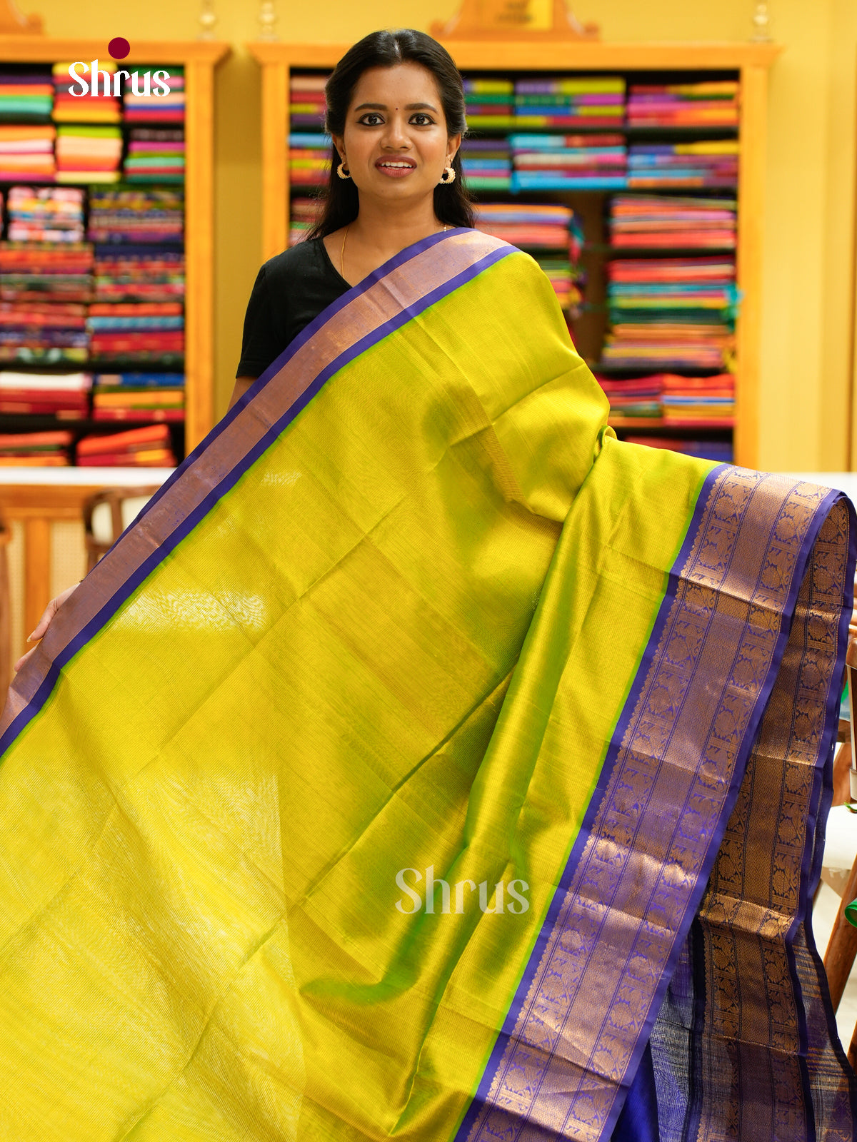 Silk Cotton Saree - EH28043