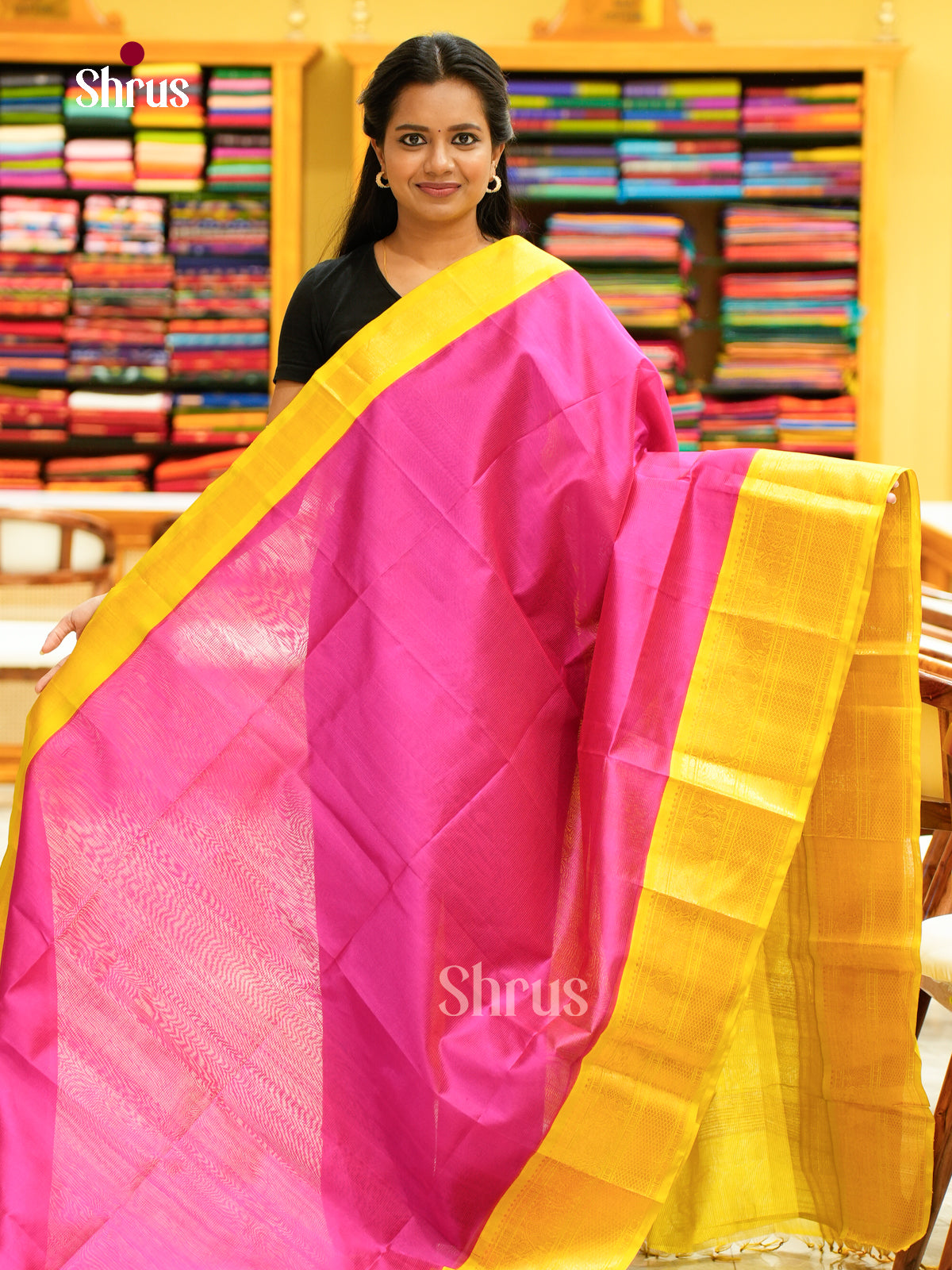 Silk Cotton Saree - EH28044