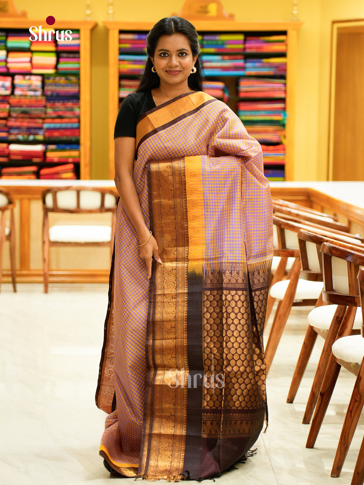 Silk Cotton Saree - EH28047