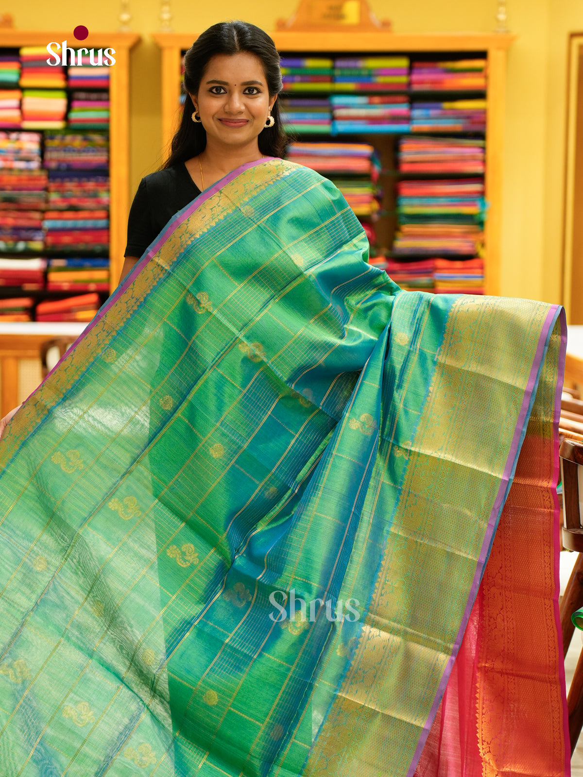 Silk Cotton Saree - EH28052