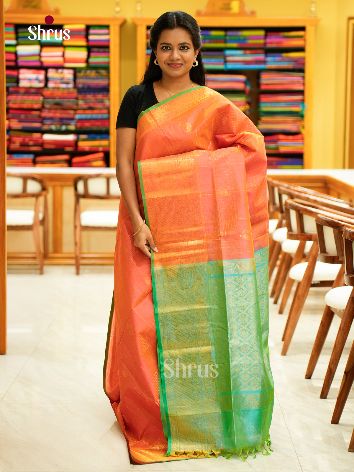 Silk Cotton Saree - EH28055