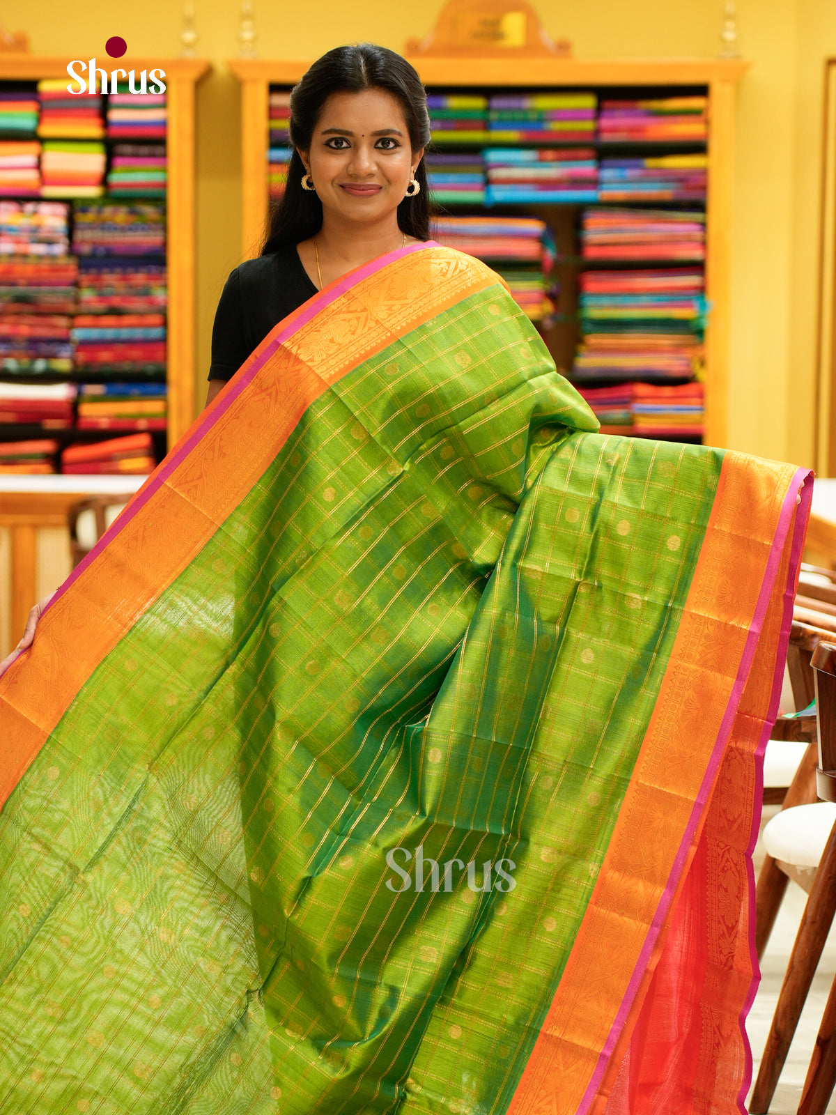 Silk Cotton Saree - EH28056