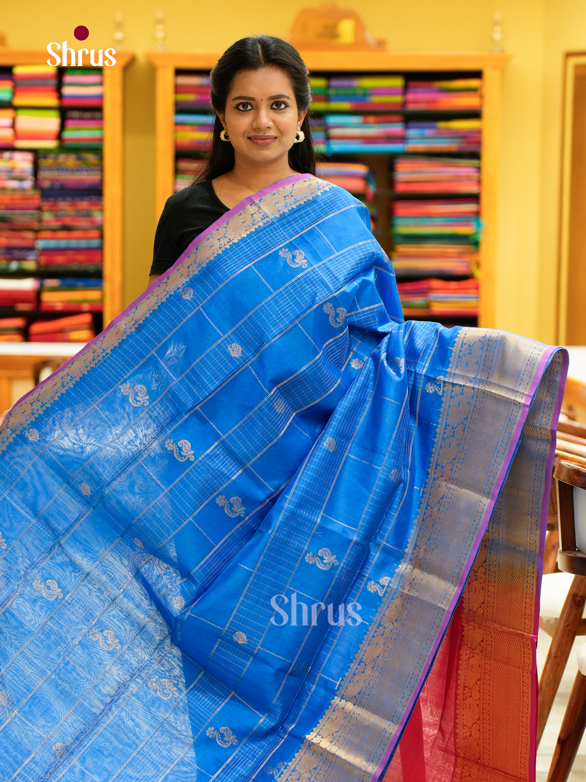 Silk Cotton Saree - EH28057