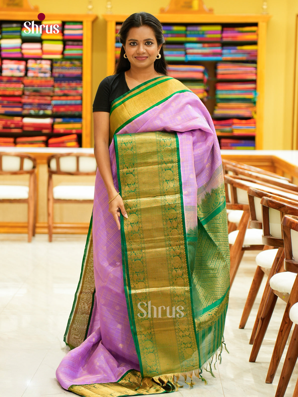 Silk Cotton Saree - EH28059