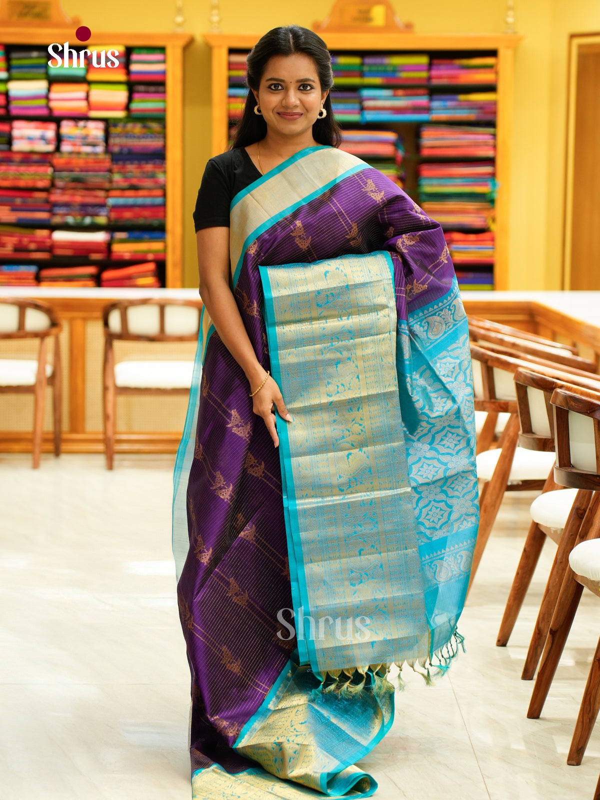 Silk Cotton Saree - EH28061