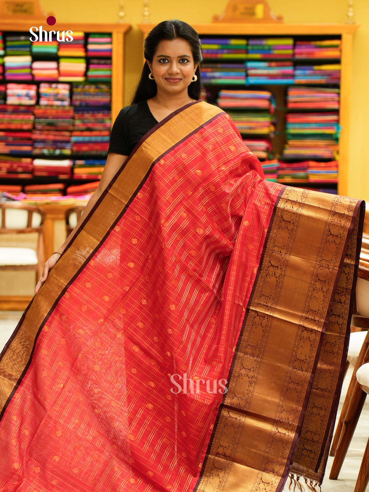 Silk Cotton Saree - EH28063