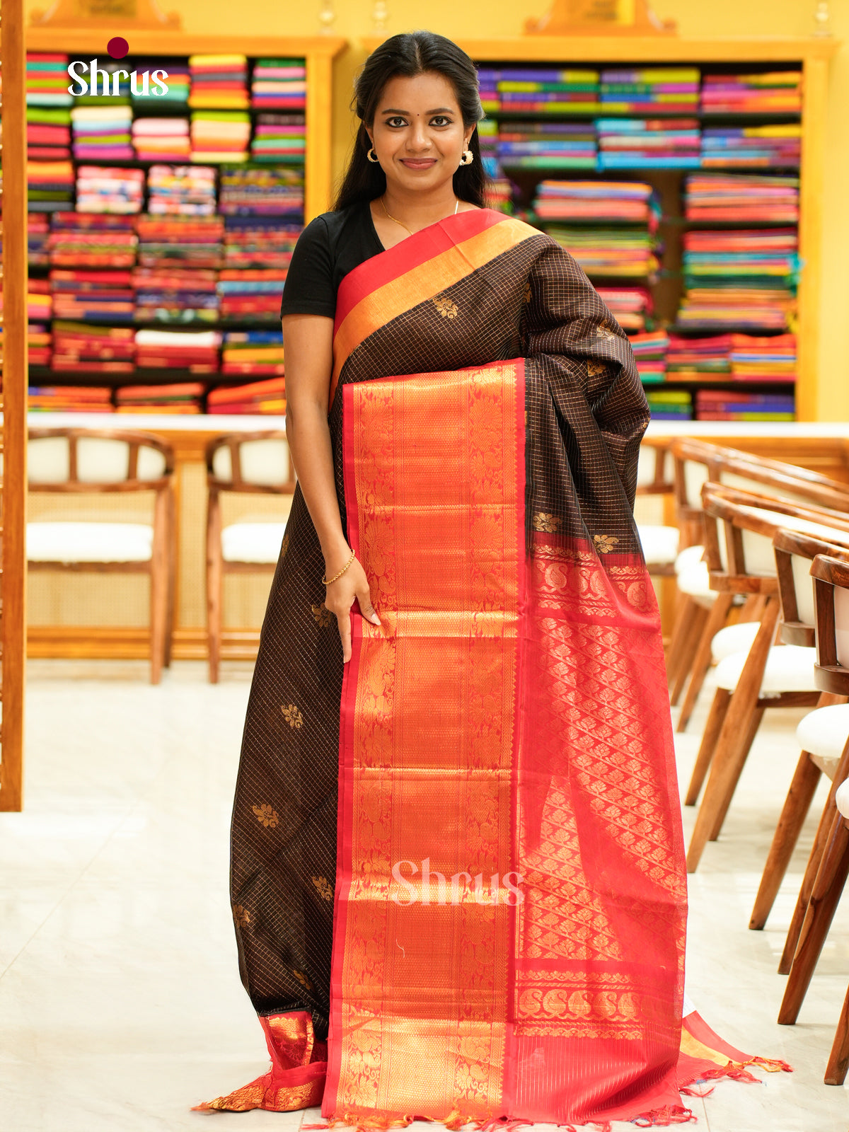 Silk Cotton Saree - EH28064