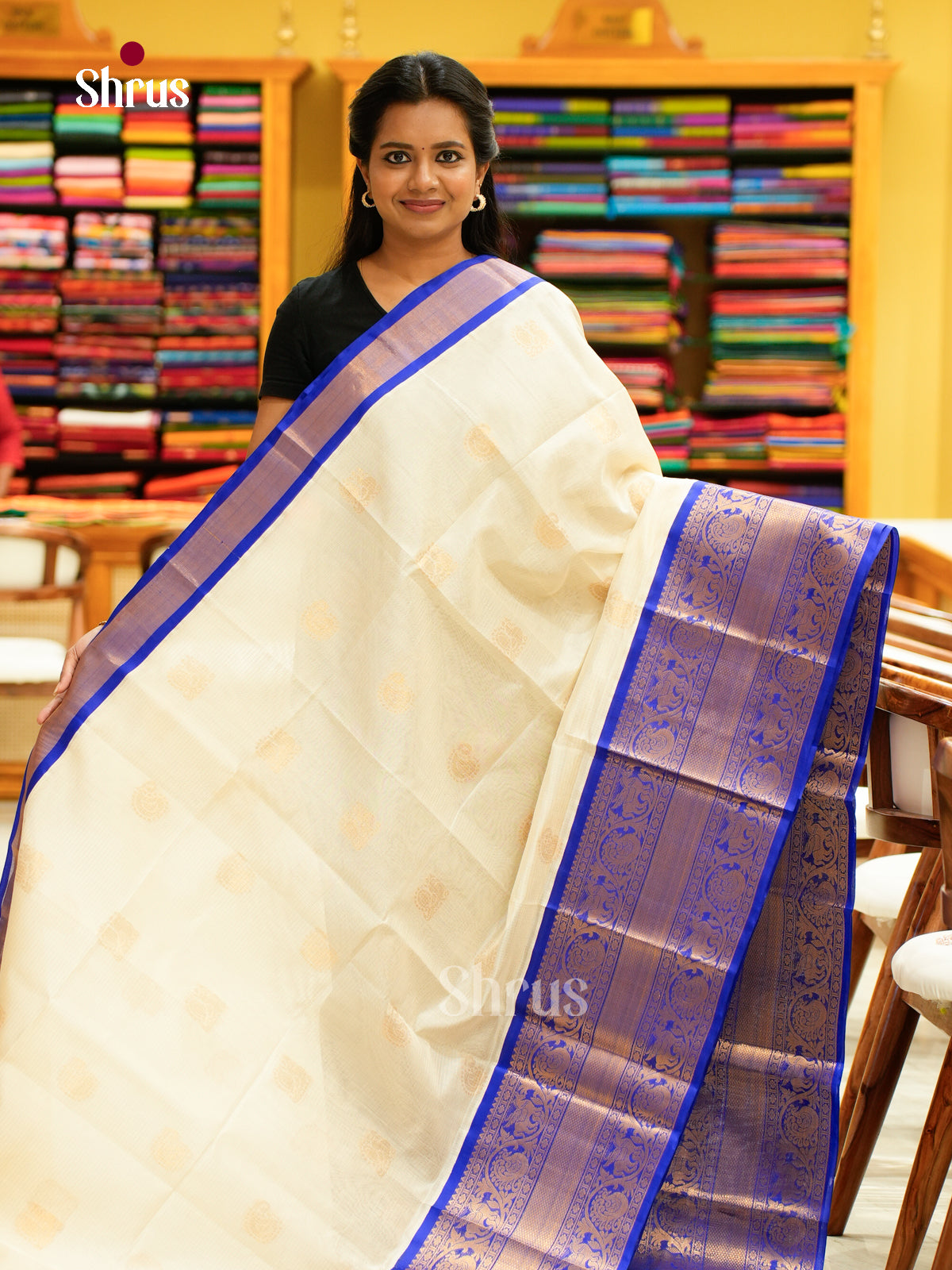Silk Cotton Saree - EH28065