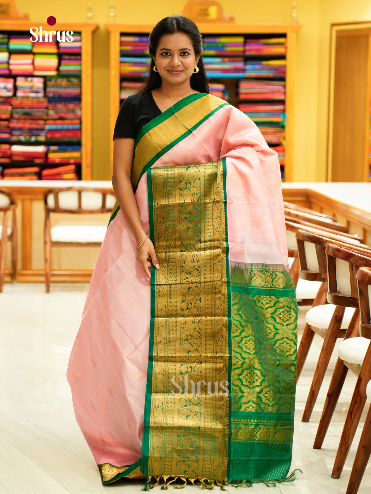 Silk Cotton Saree - EH28069