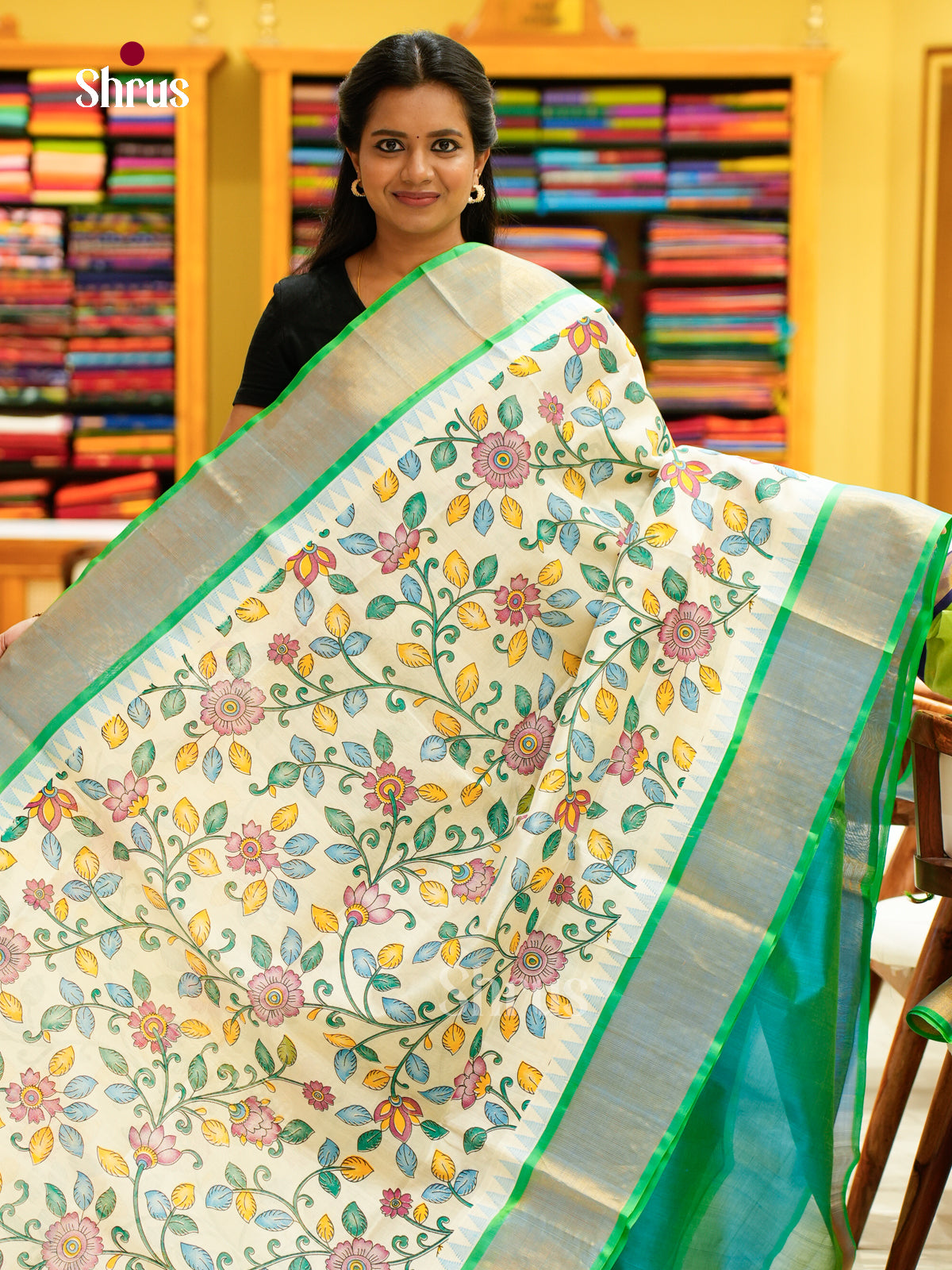 Silk Cotton Saree - EH28073