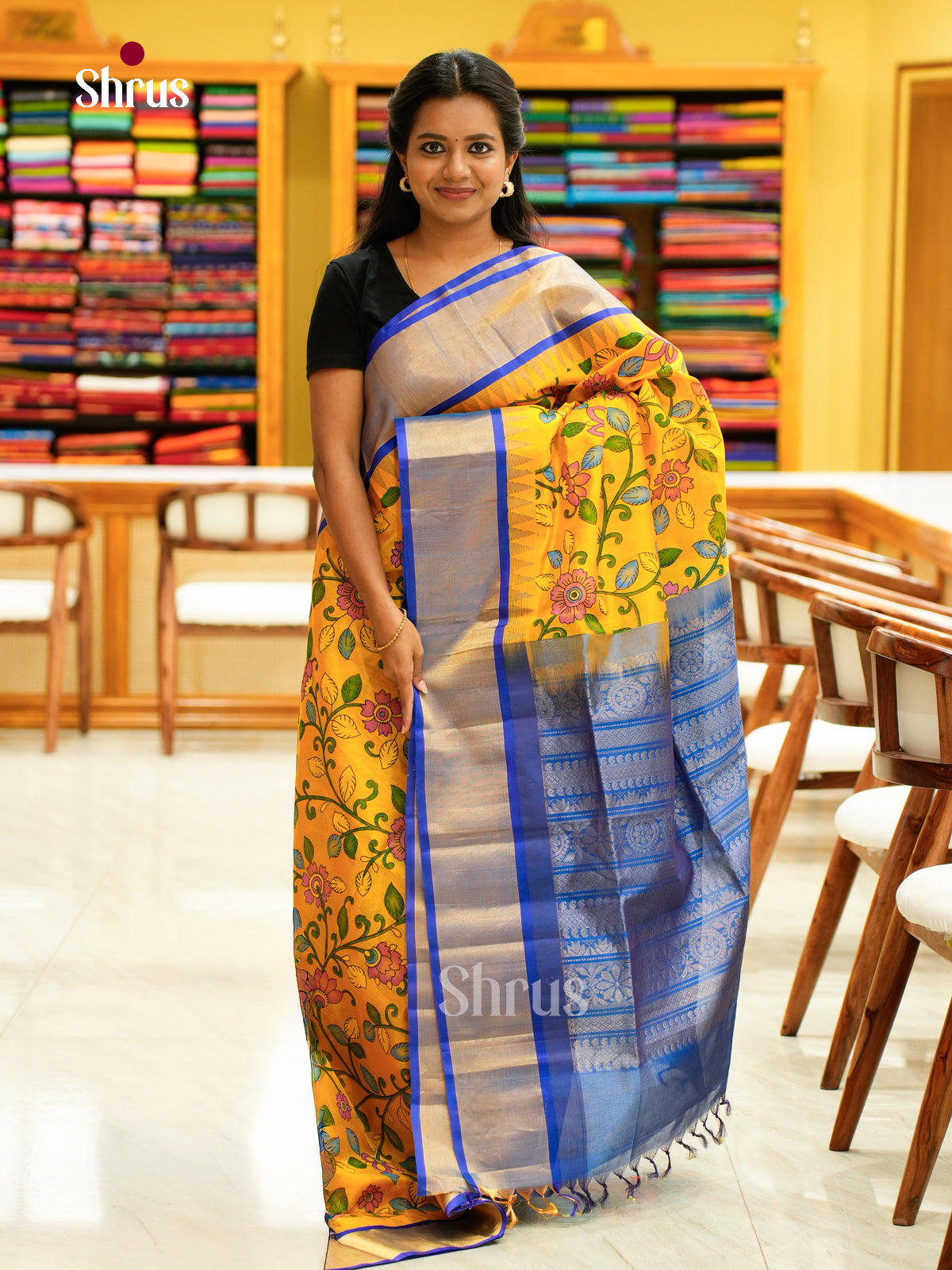 Silk Cotton Saree - EH28074