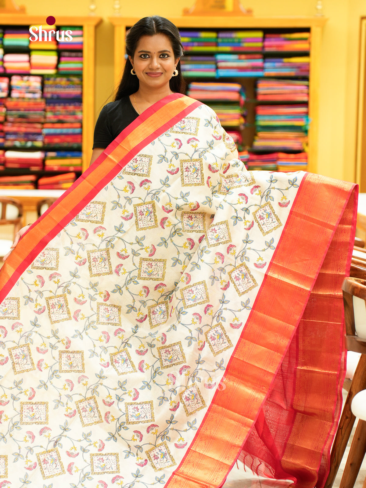 Silk Cotton Saree - EH28076