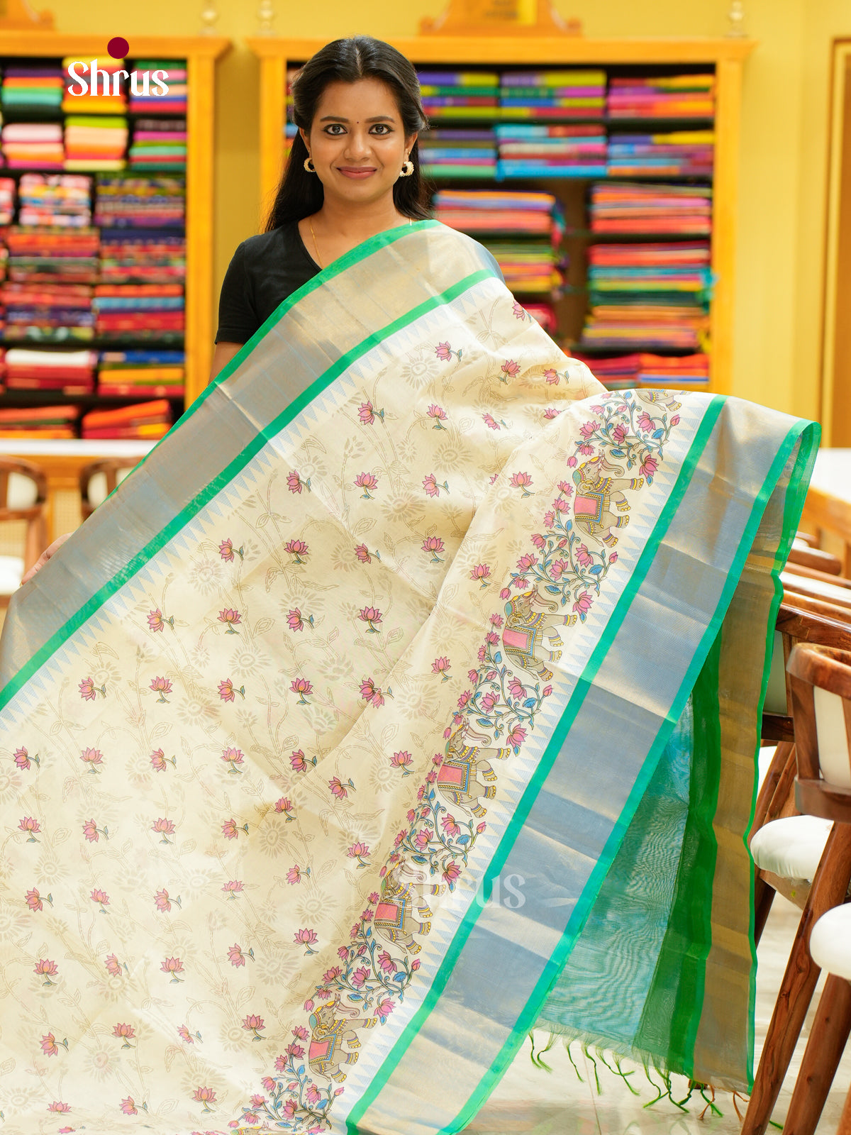 Silk Cotton Saree - EH28078
