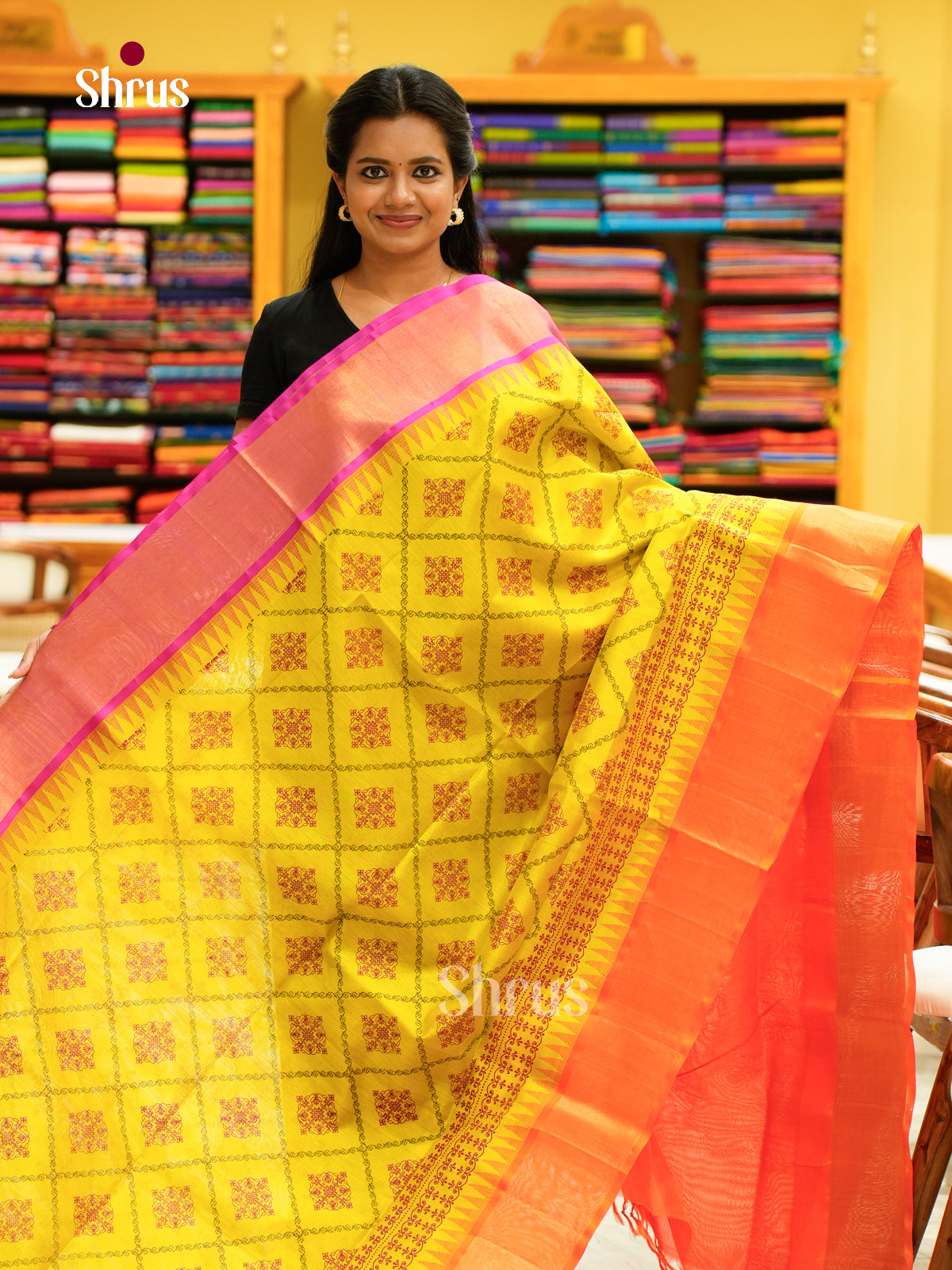 Silk Cotton Saree - EH28081