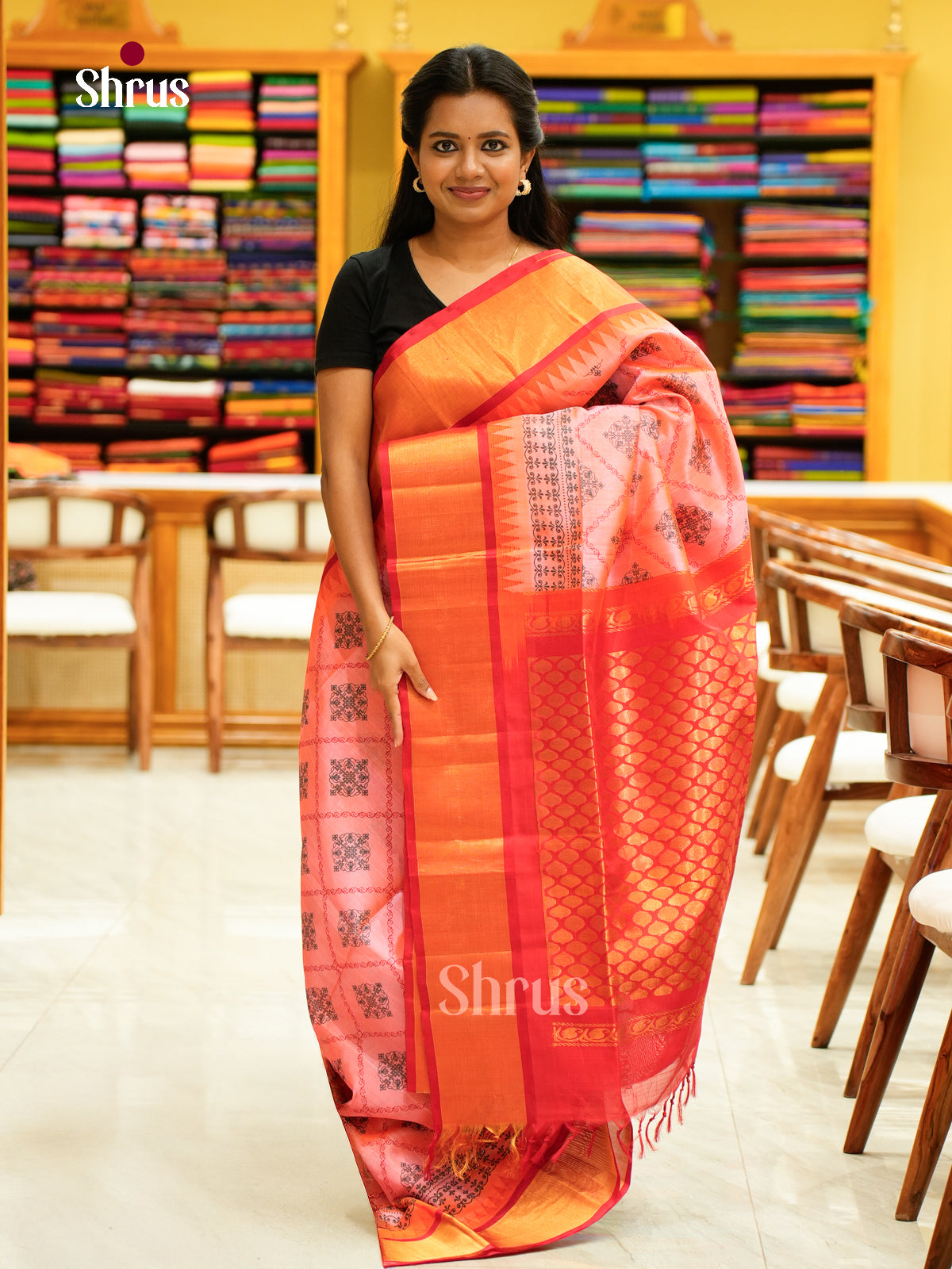 Silk Cotton Saree - EH28085