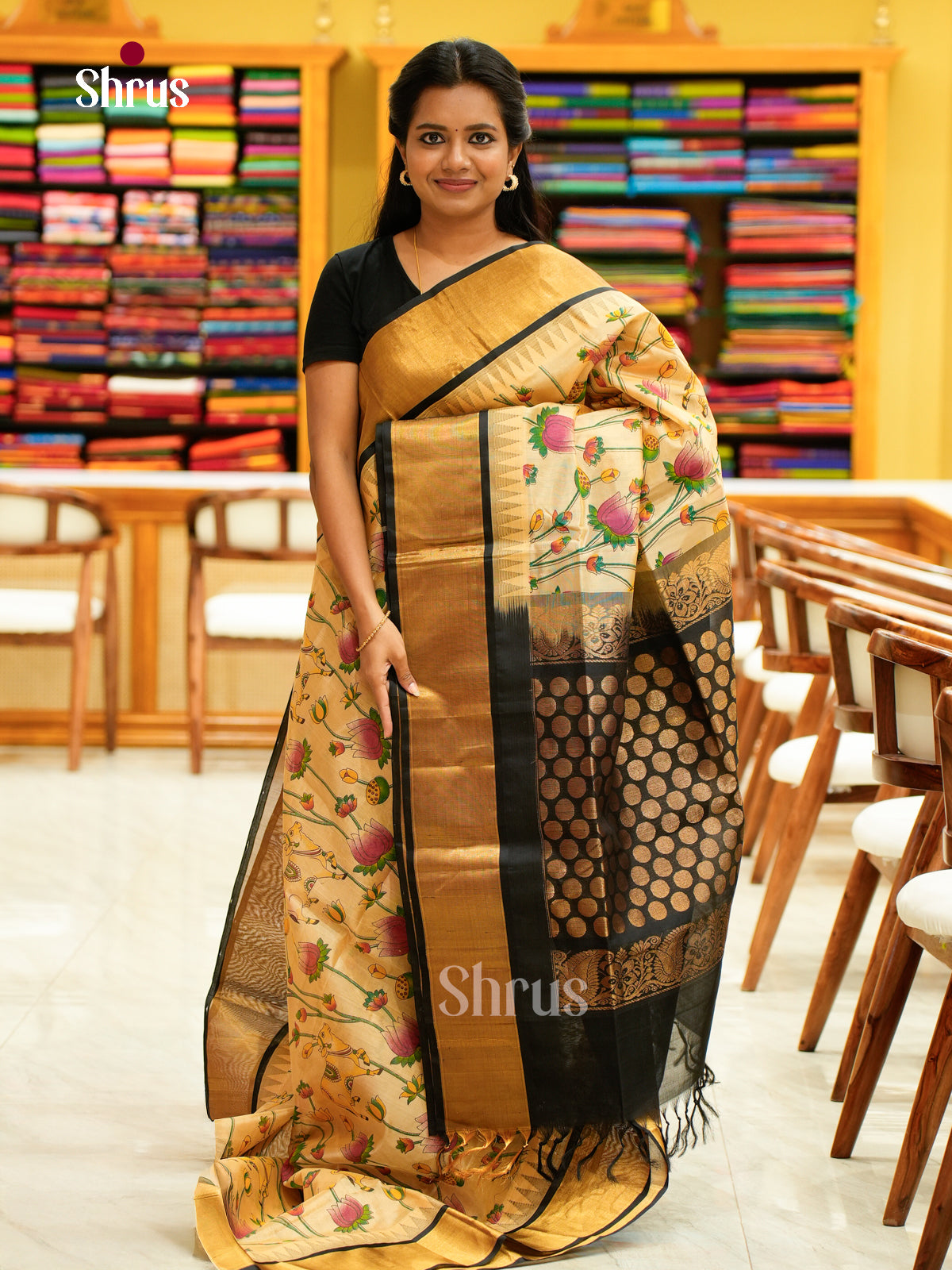 Silk Cotton Saree - EH28091