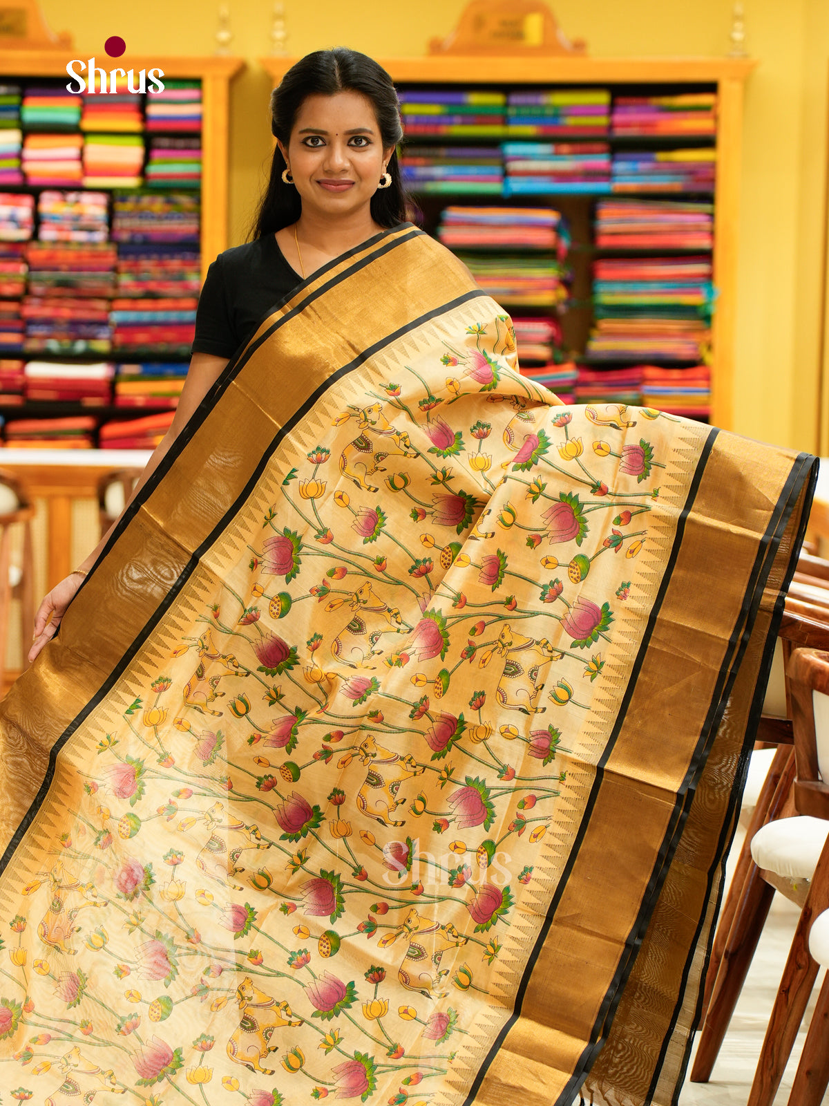 Silk Cotton Saree - EH28091