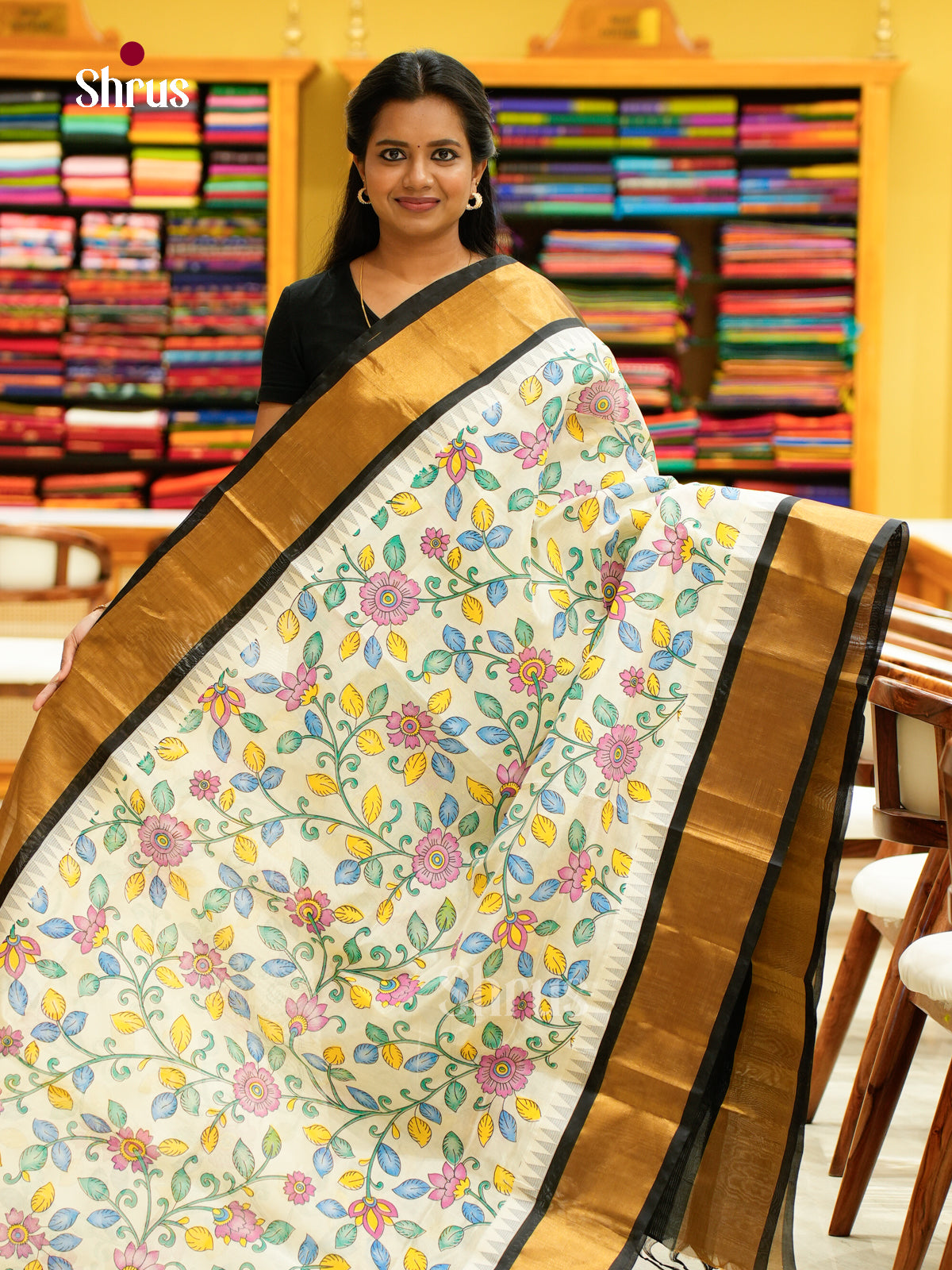Silk Cotton Saree - EH28092