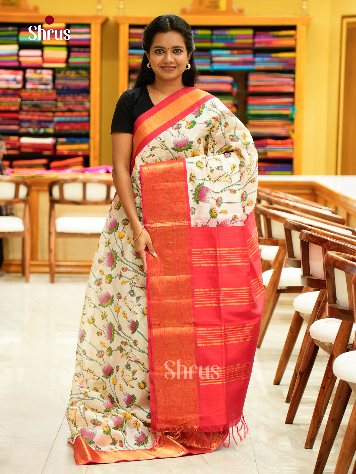 Silk Cotton Saree - EH28094
