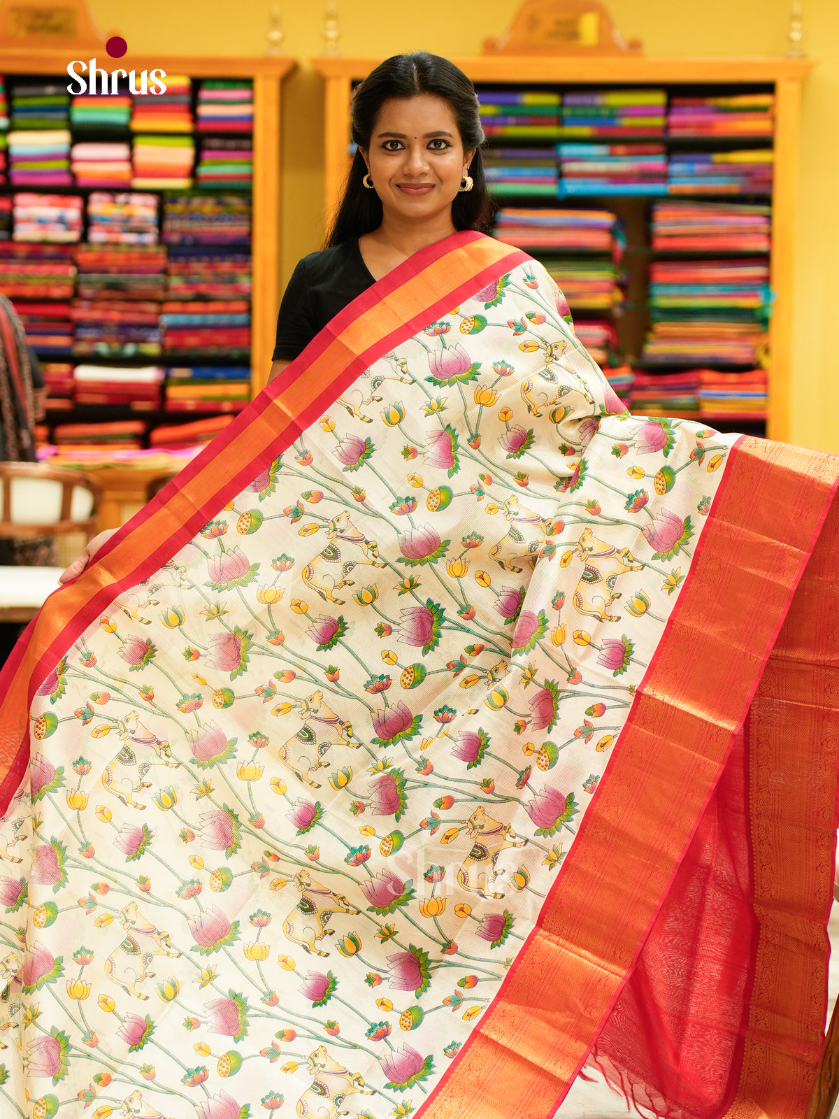 Silk Cotton Saree - EH28094