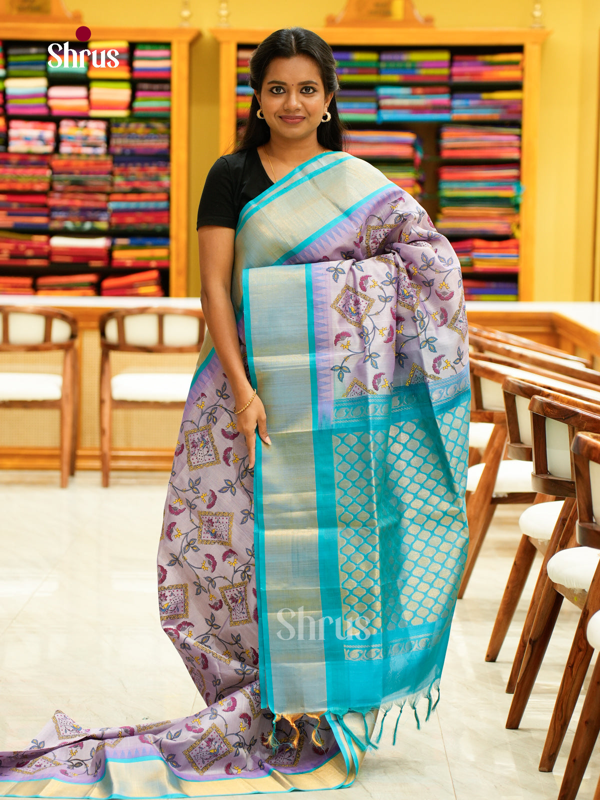 Silk Cotton Saree - EH28095
