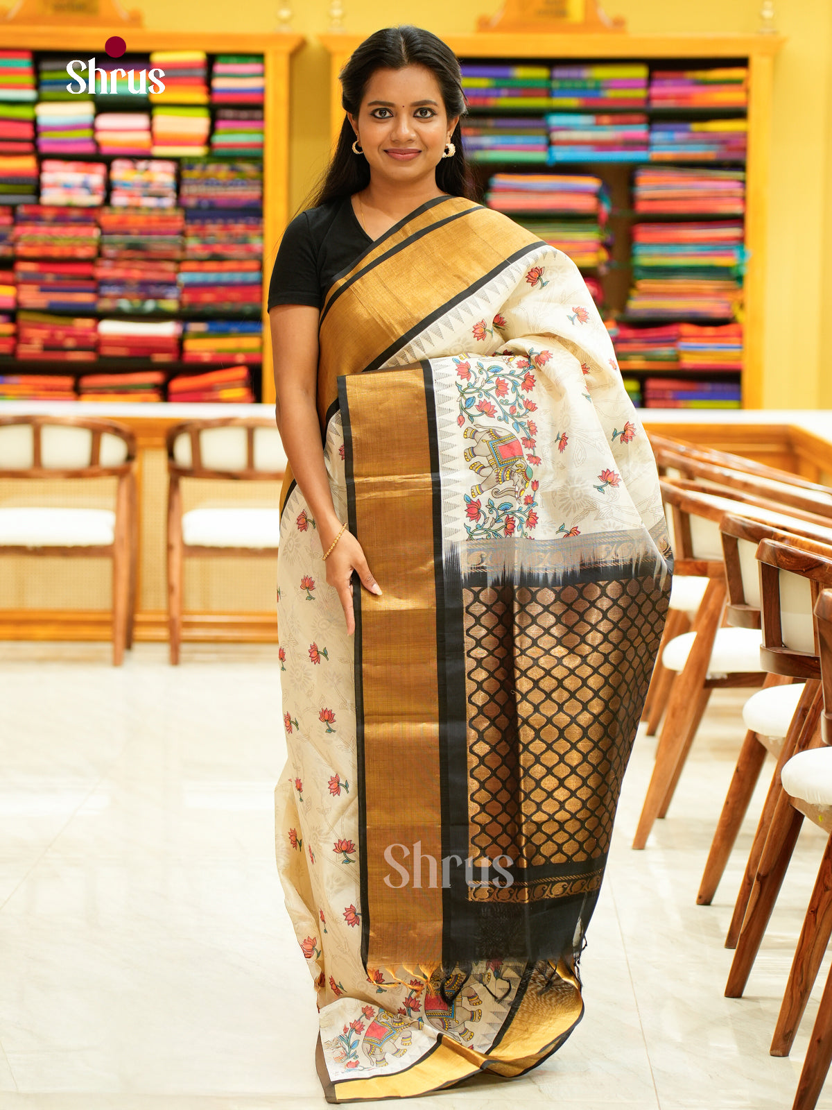 Silk Cotton Saree - EH28097