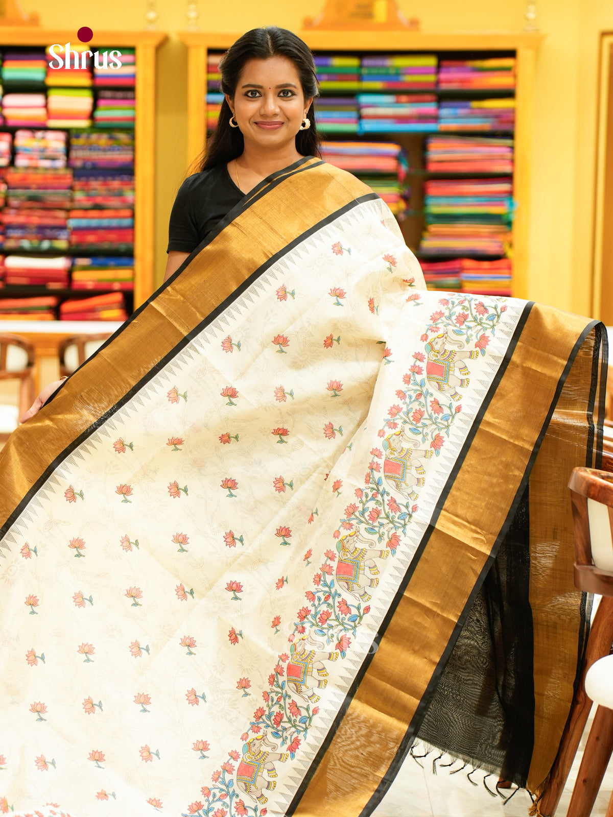 Silk Cotton Saree - EH28097
