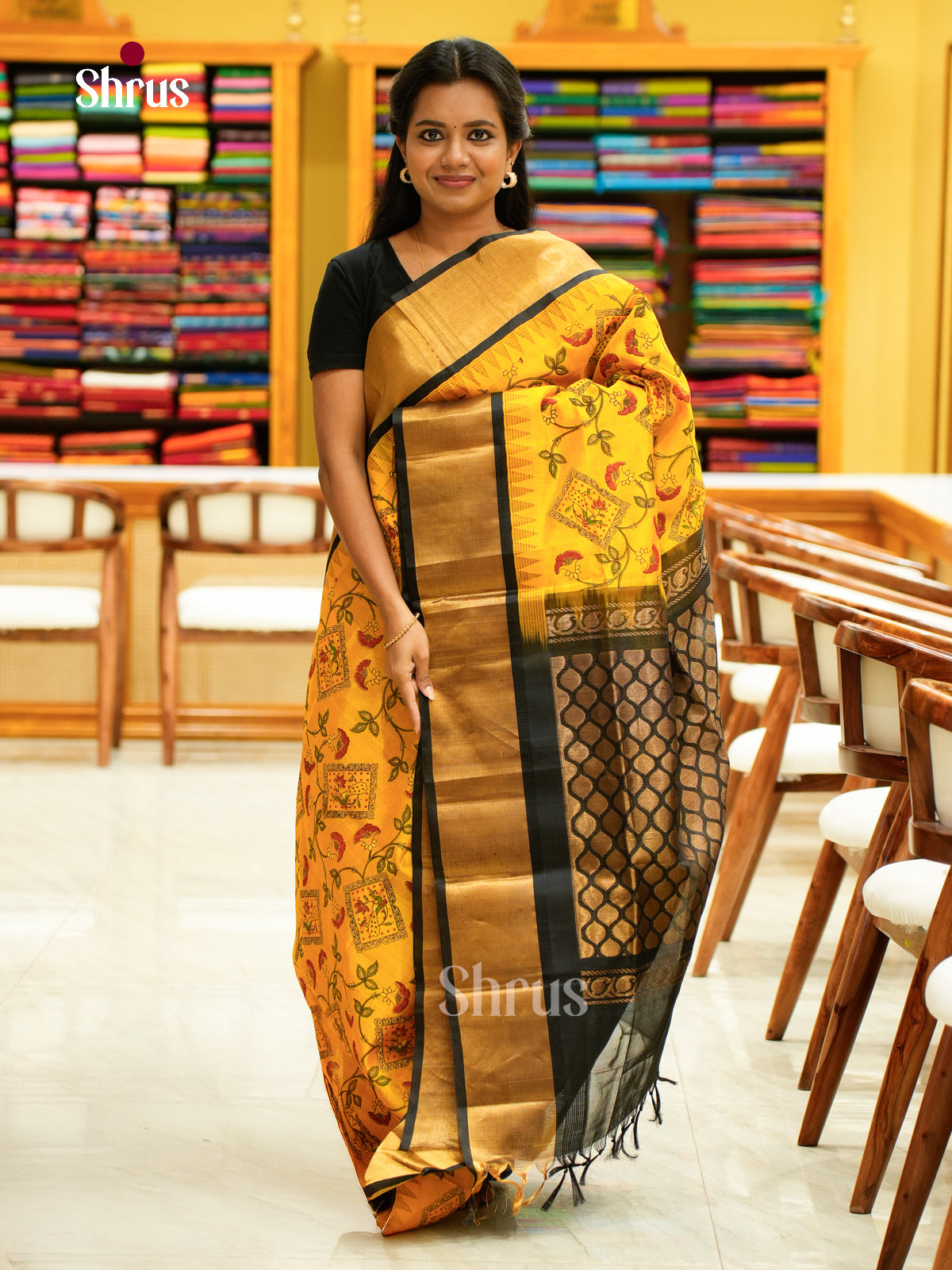 Silk Cotton Saree - EH28099