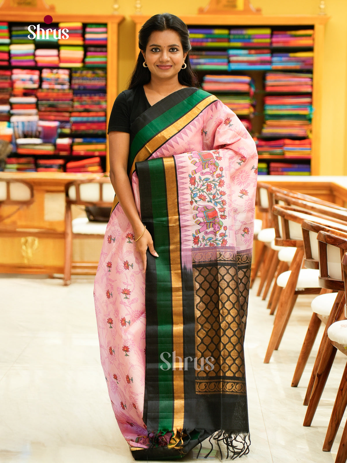 Silk Cotton Saree - EH28101