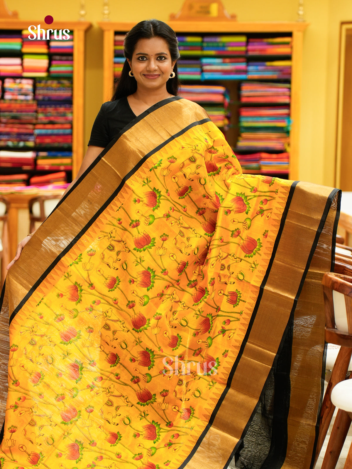 Silk Cotton Saree - EH28103
