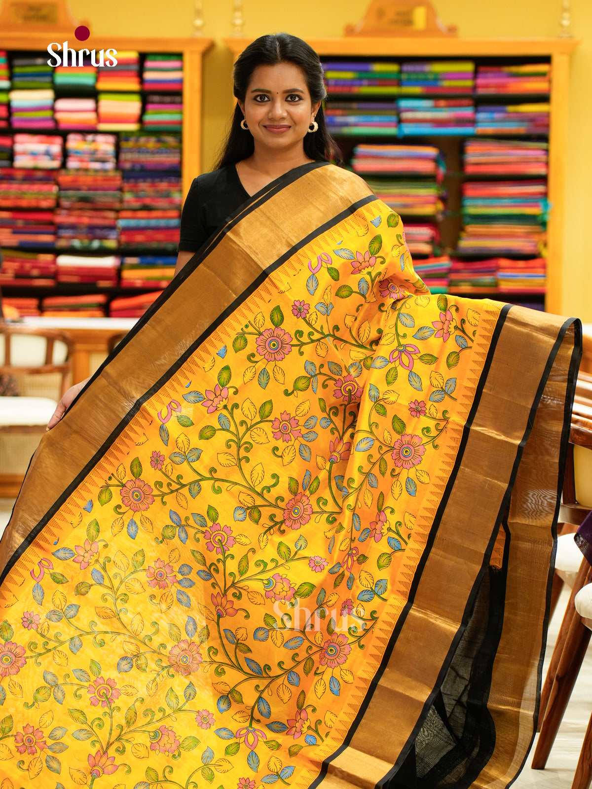 Silk Cotton Saree - EH28105