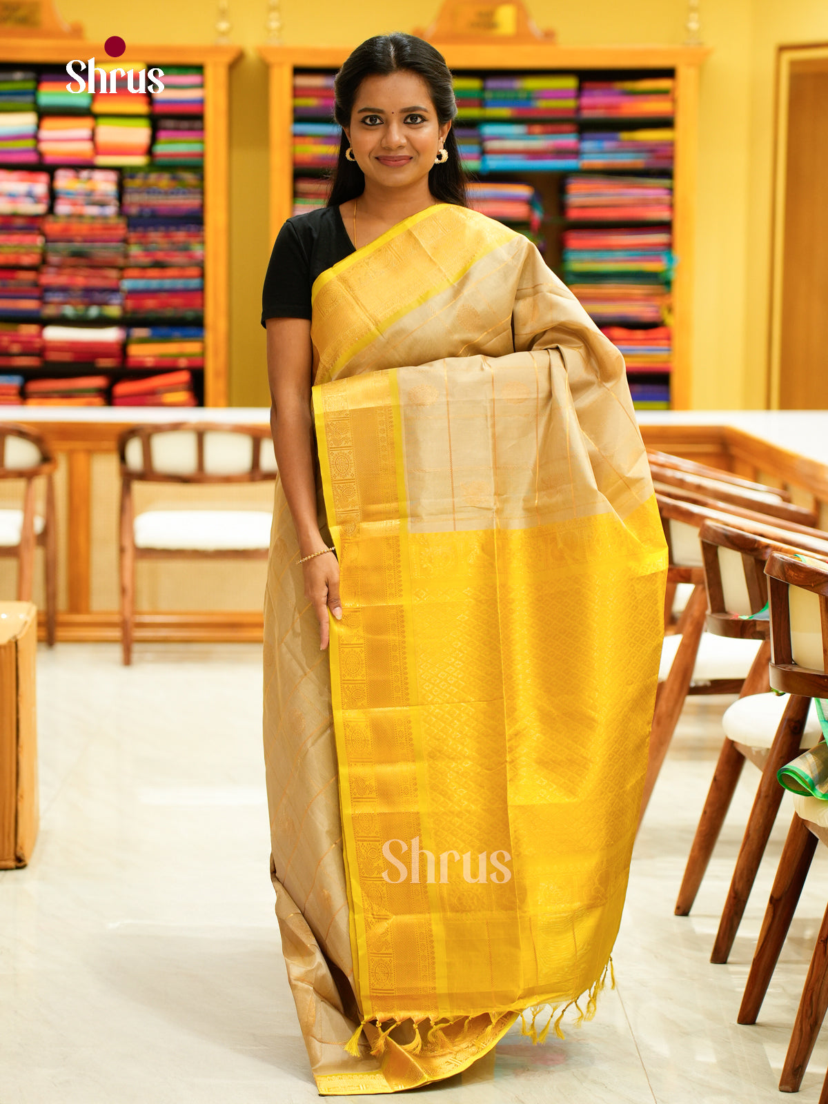 Silk Cotton Saree - EH28113