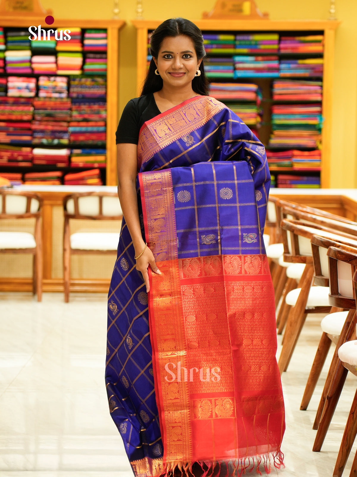Silk Cotton Saree - EH28115