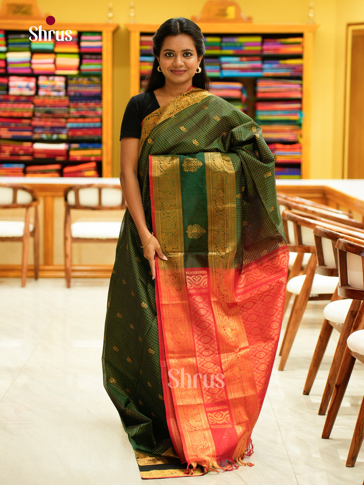Silk Cotton Saree - EH28118