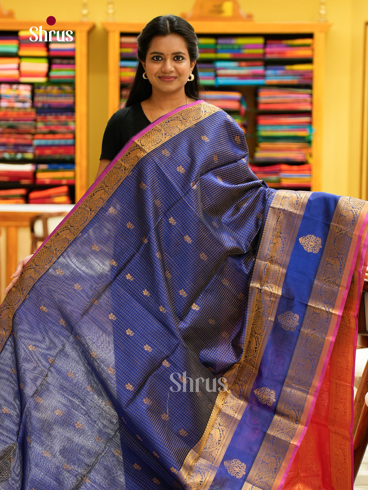 Silk Cotton Saree - EH28119