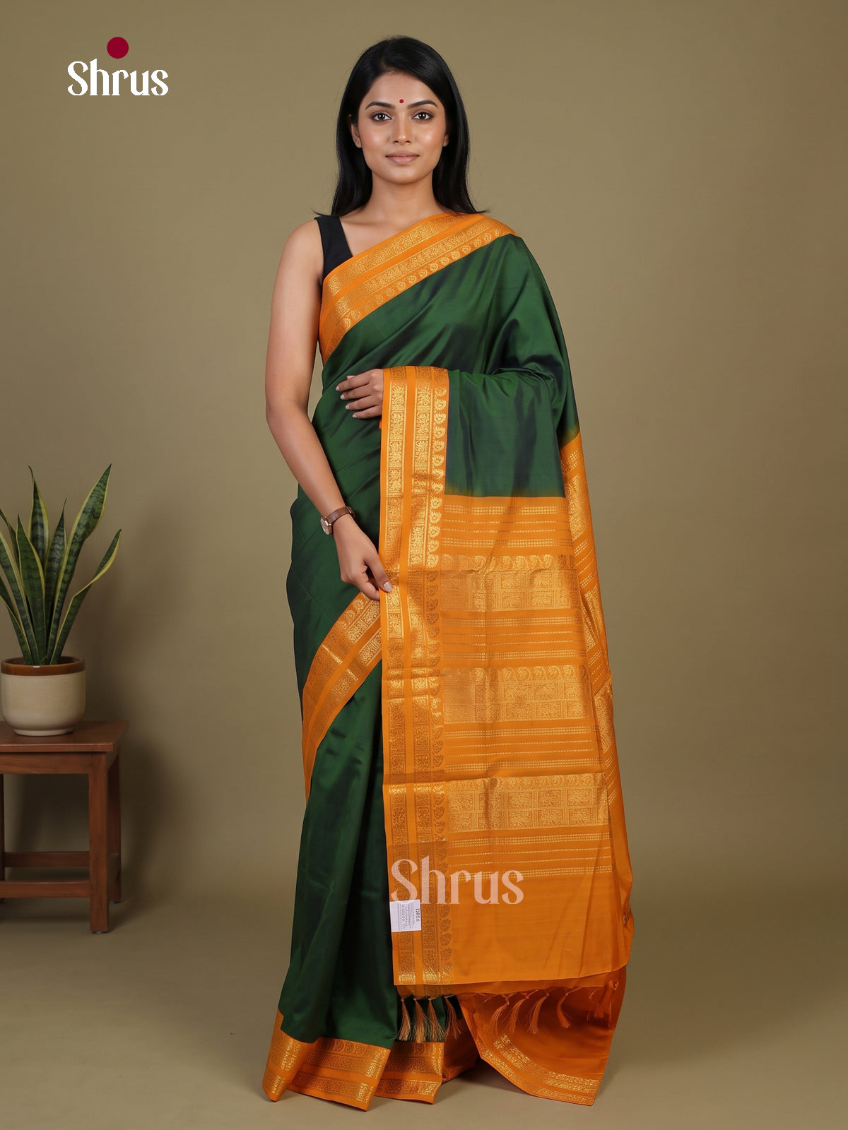 Silkcotton-halfpure Saree - EH28260