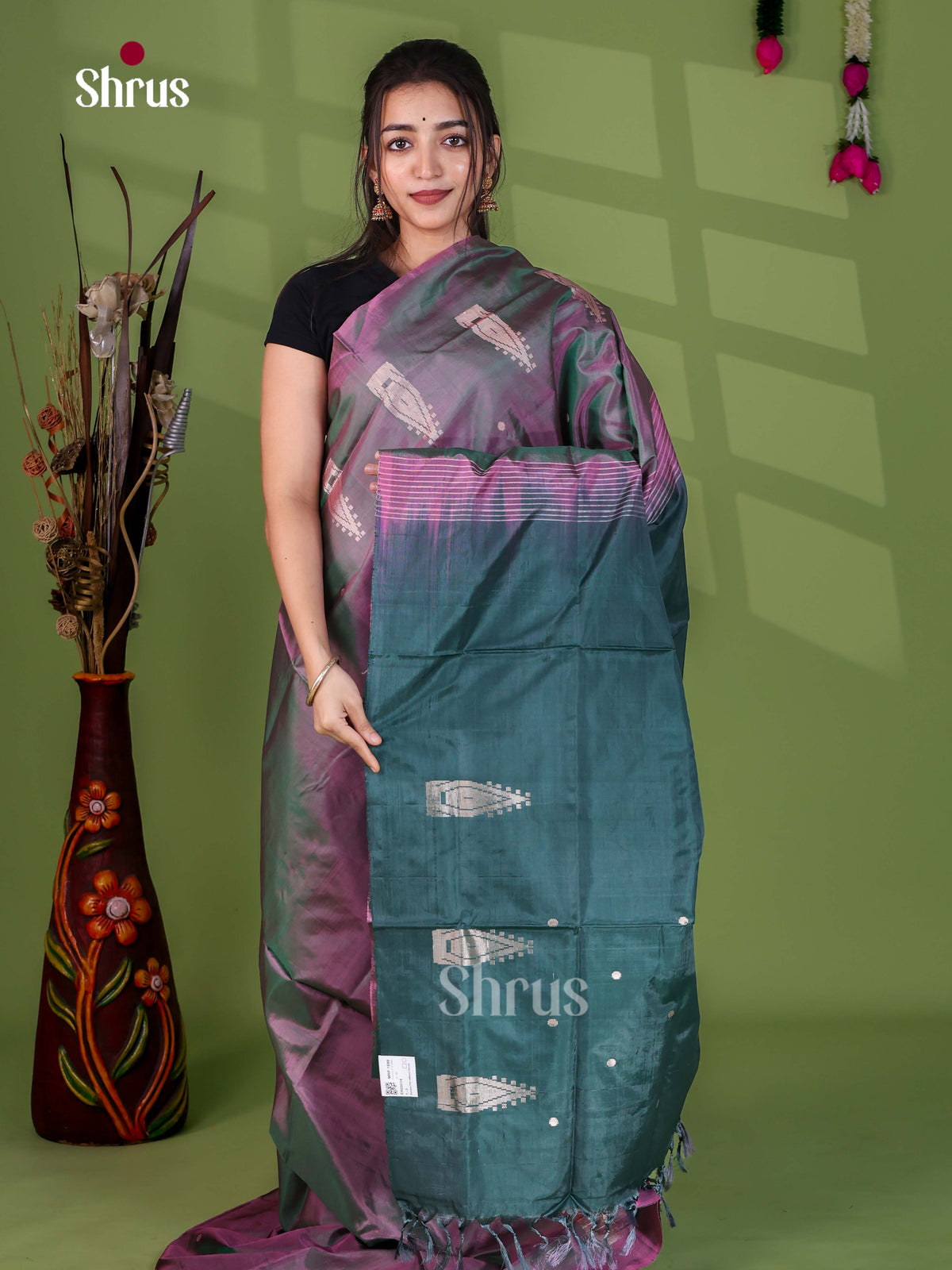 Banana Pith Saree - EH29014