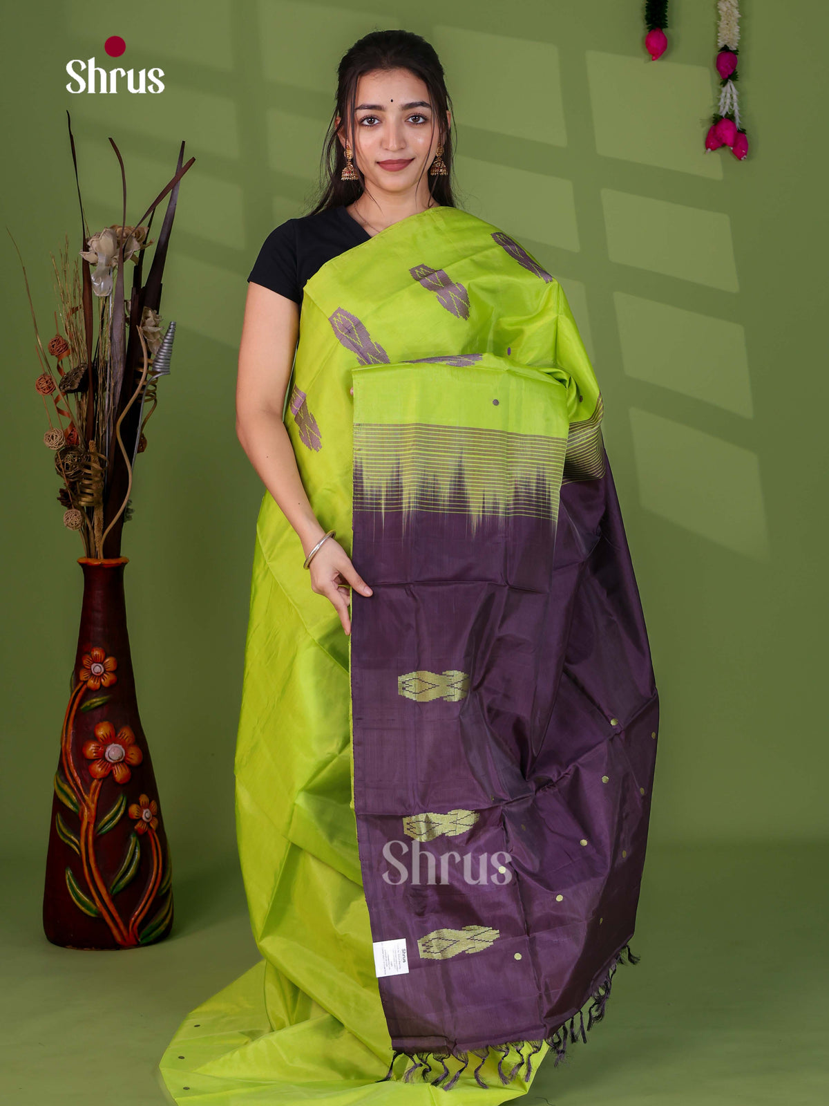 Banana Pith Saree - EH29020