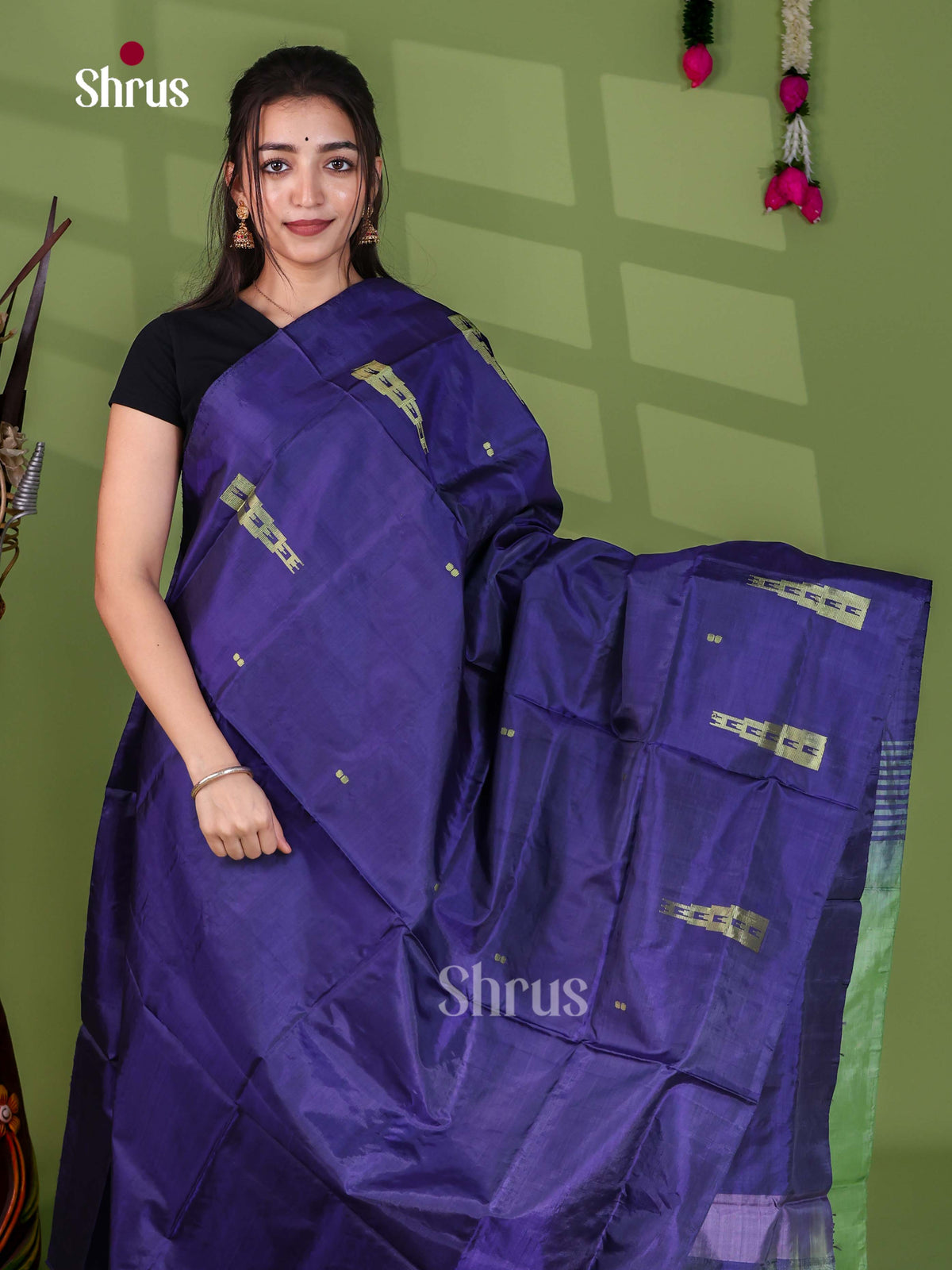 Banana Pith Saree - EH29026