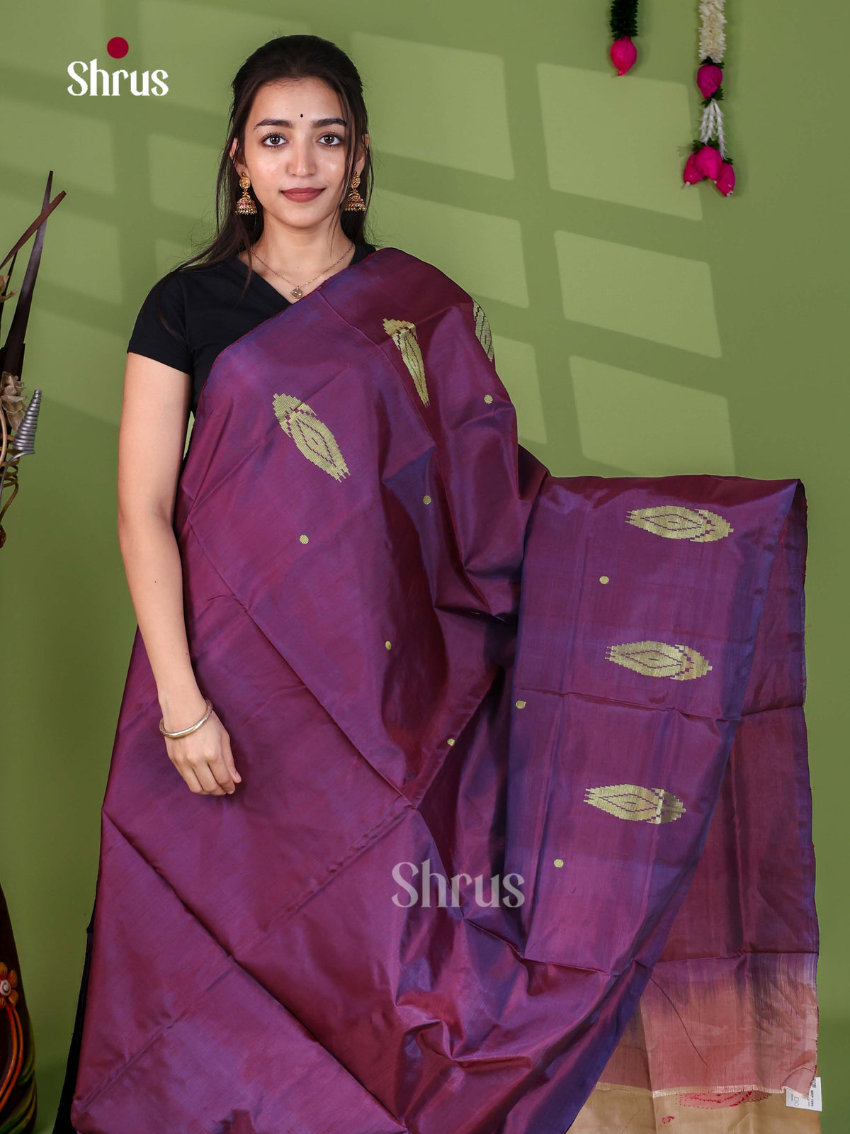 Banana Pith Saree - EH29032