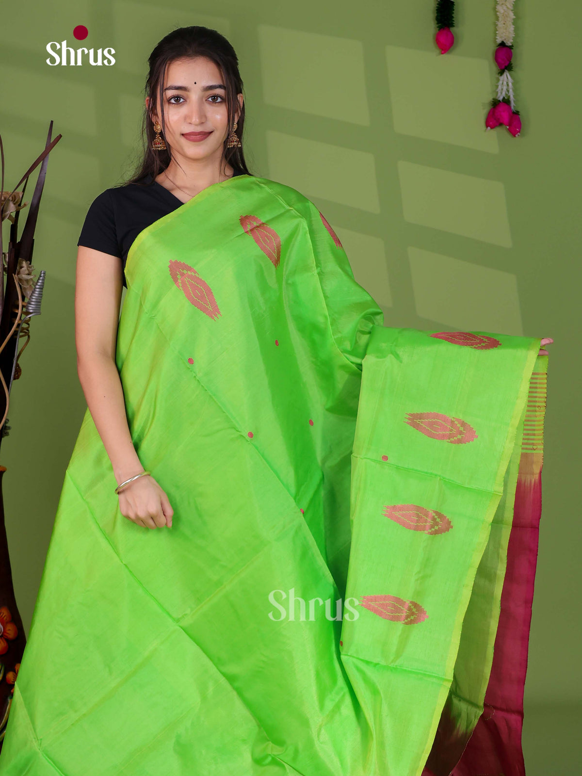 Banana Pith Saree - EH29035