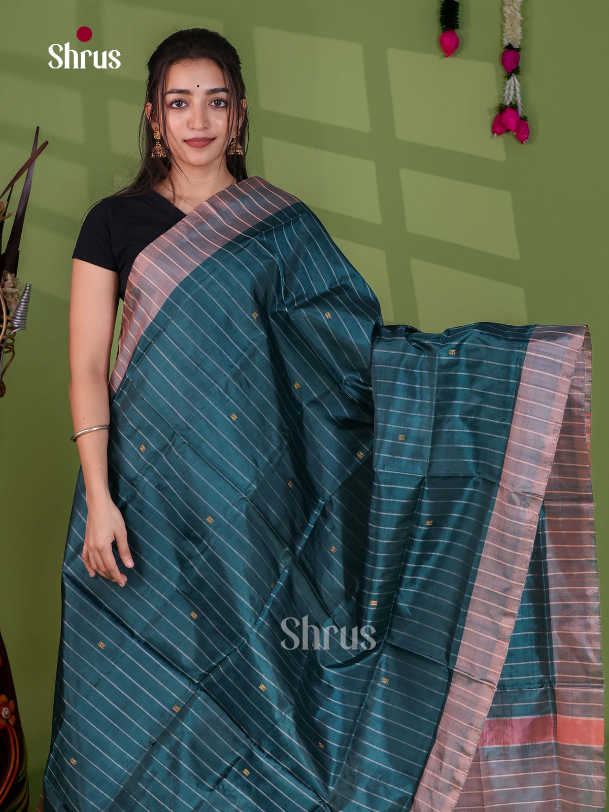 Banana Pith Saree - EH29037