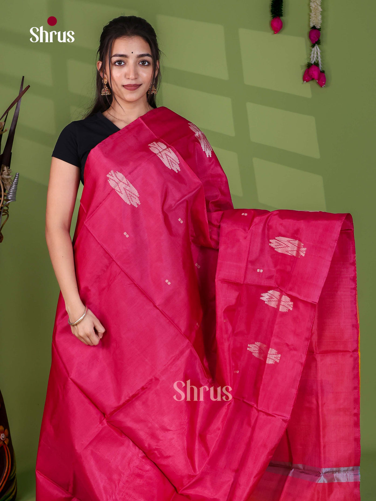 Banana Pith Saree - EH29053