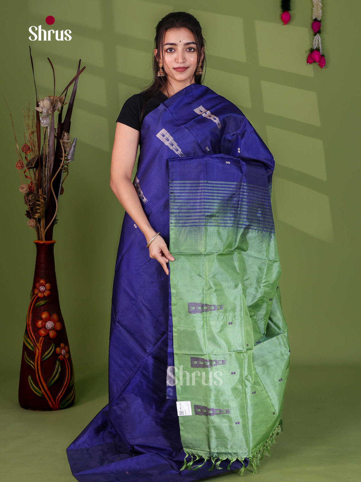 Banana Pith Saree - EH29057