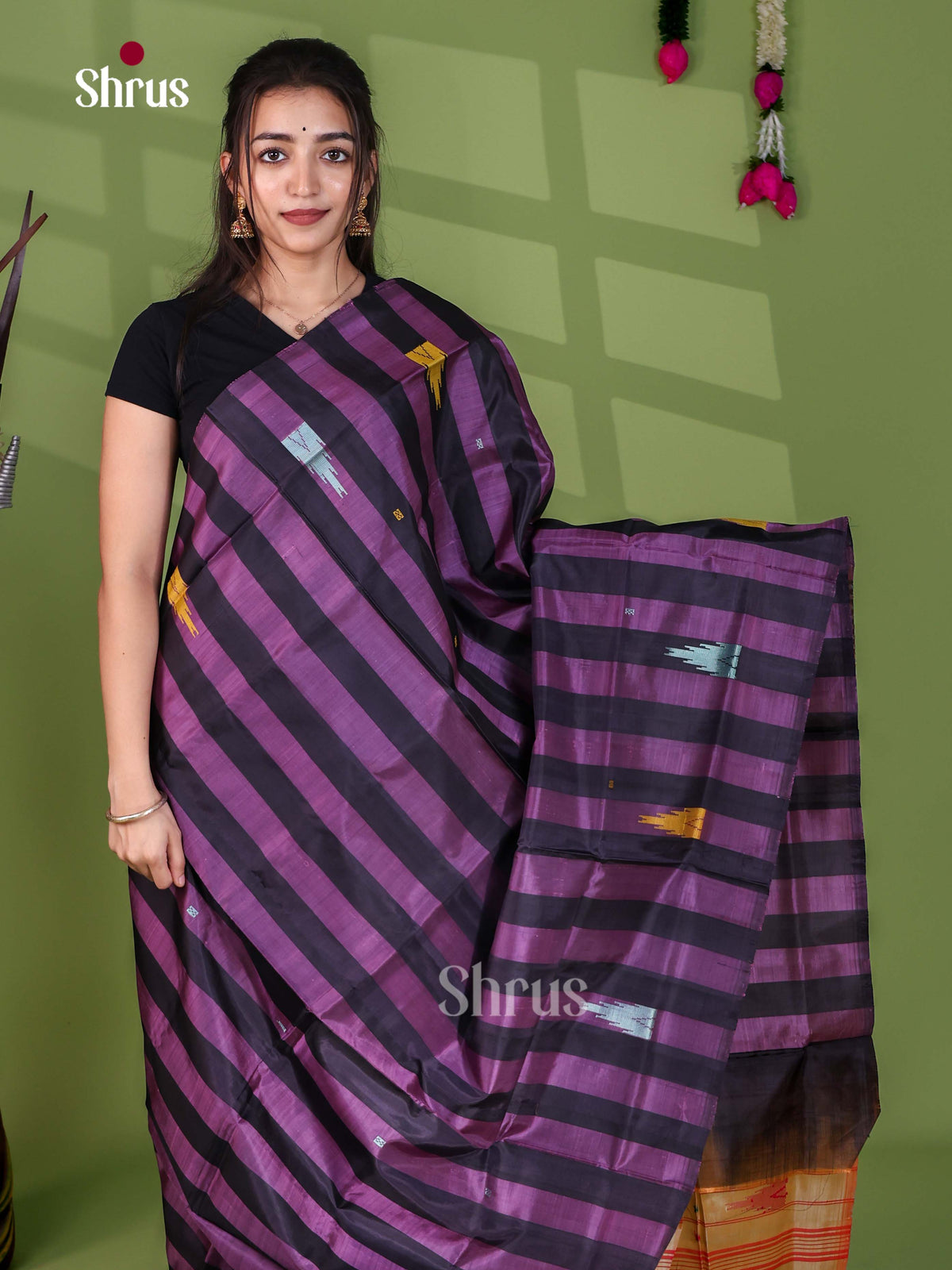 Banana Pith Saree - EH29063